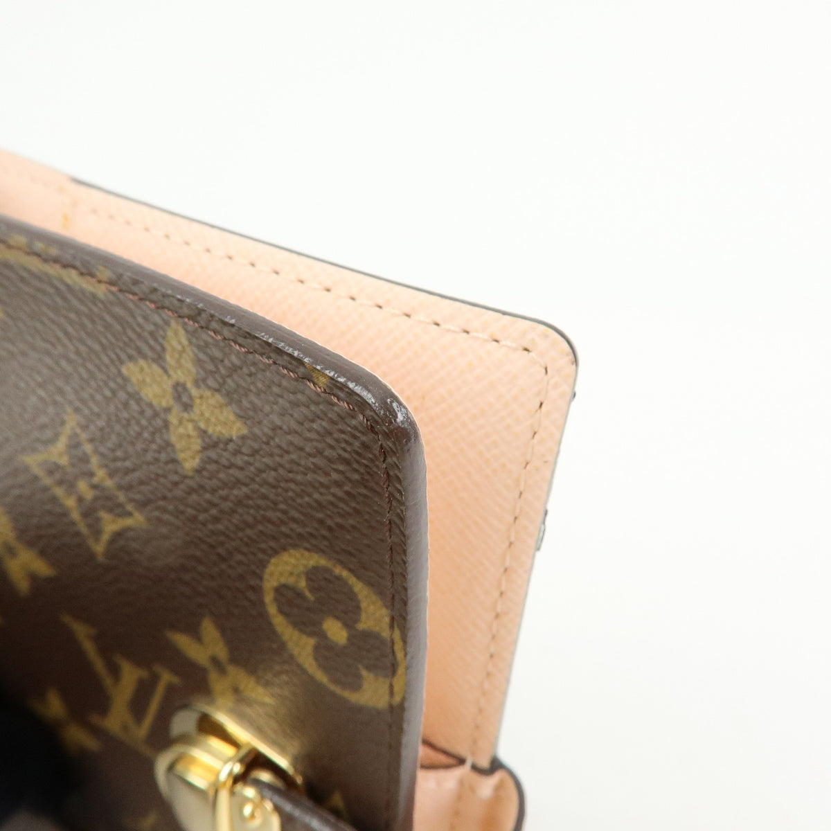 Louis Vuitton Monogram Agenda Koala PM Planner Cover Brown Pink R21013
