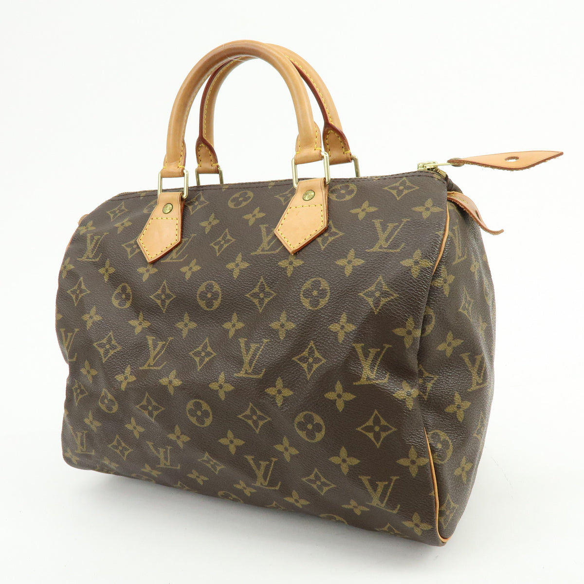 Louis Vuitton Monogram Speedy 30 Boston Bag Hand Bag Brown M41526