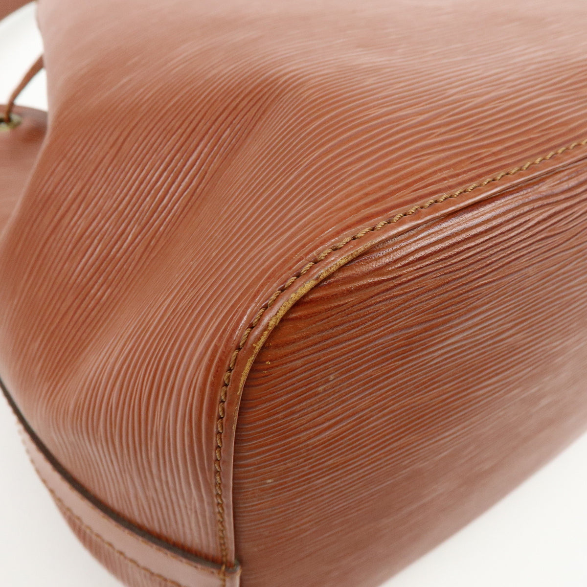 Louis Vuitton Epi Petit Noe Shoulder Bag Kenya Brown M44103
