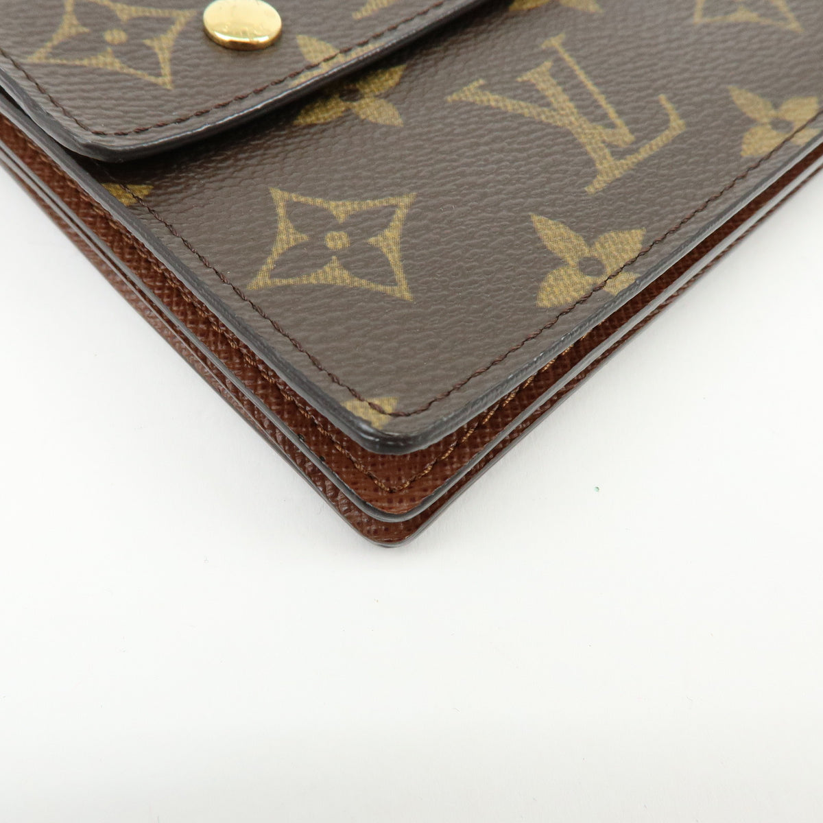 Louis Vuitton Monogram Portefeuille Accordion Long Wallet Brown M58008