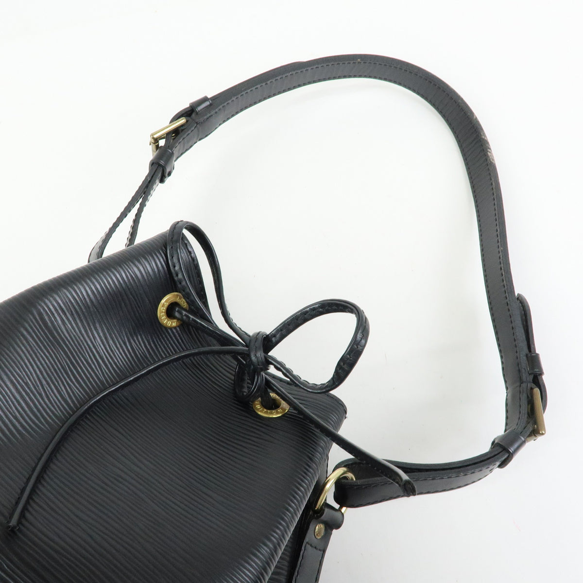 Louis Vuitton Epi Noe Leather Shoulder Bag Hand Bag Noir Black M59002