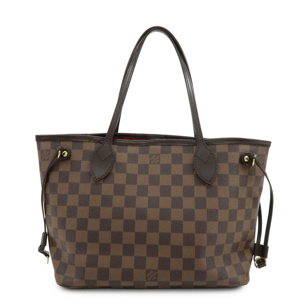 Louis Vuitton Damier Neverfull PM Tote Bag Shoulder Bag Ebene N51109