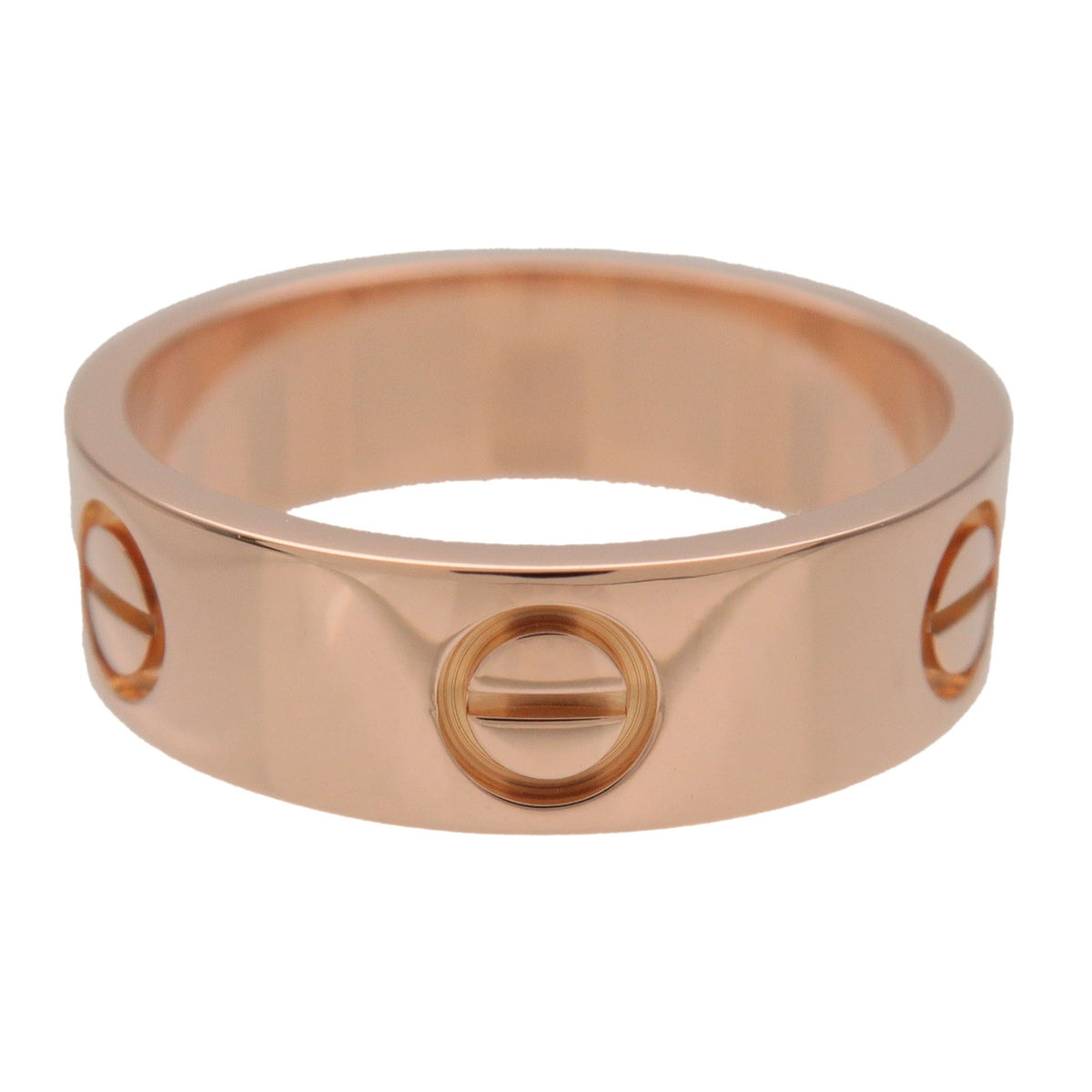 Cartier Love Ring K18 750PG Rose Gold #52 US6.25 EU52 HK13.5