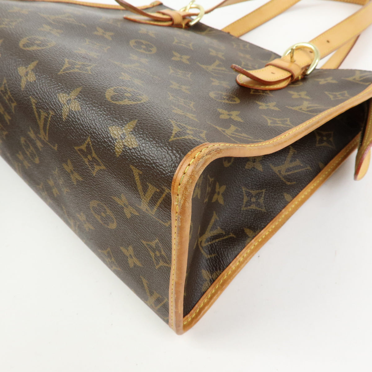 Louis Vuitton Monogram Popincourt Haut Shoulder Bag Brown M40007