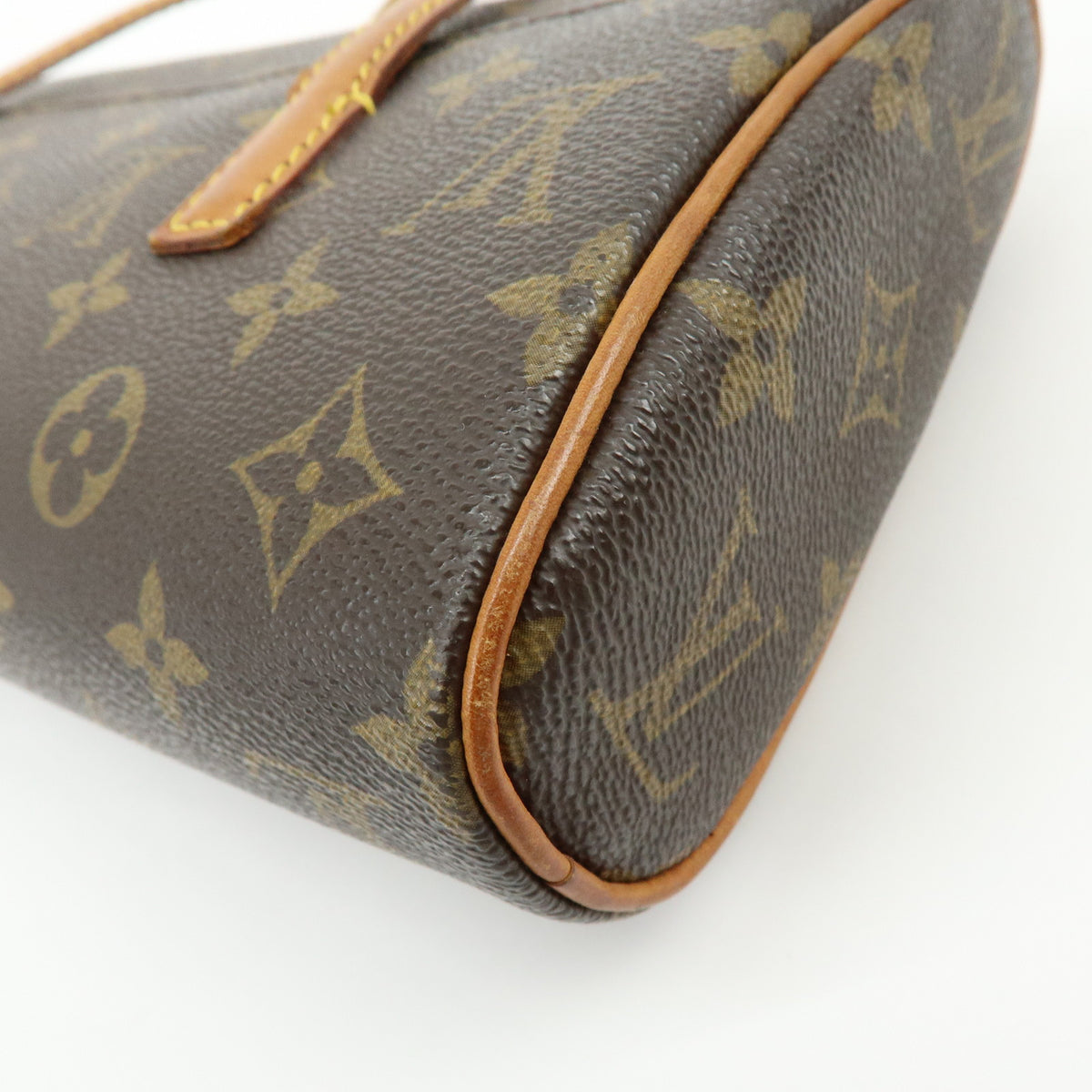 Louis Vuitton Monogram Canvas Sonatine Hand Bag Brown M51902