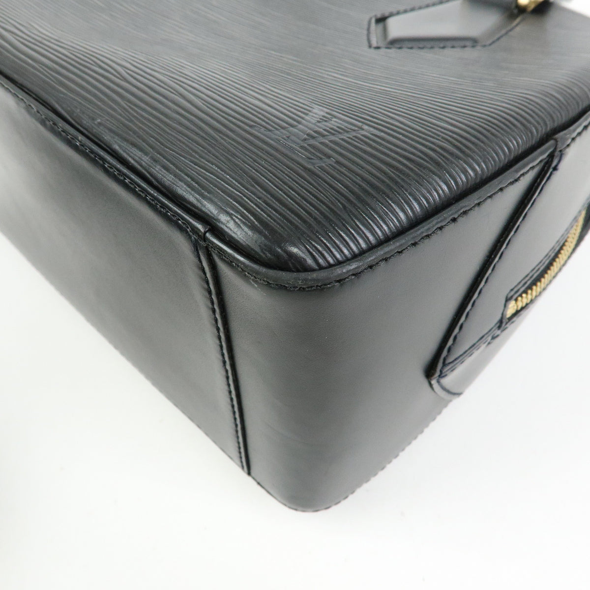 Louis Vuitton Epi Sablons Leather Hand Bag Noir Black M52042