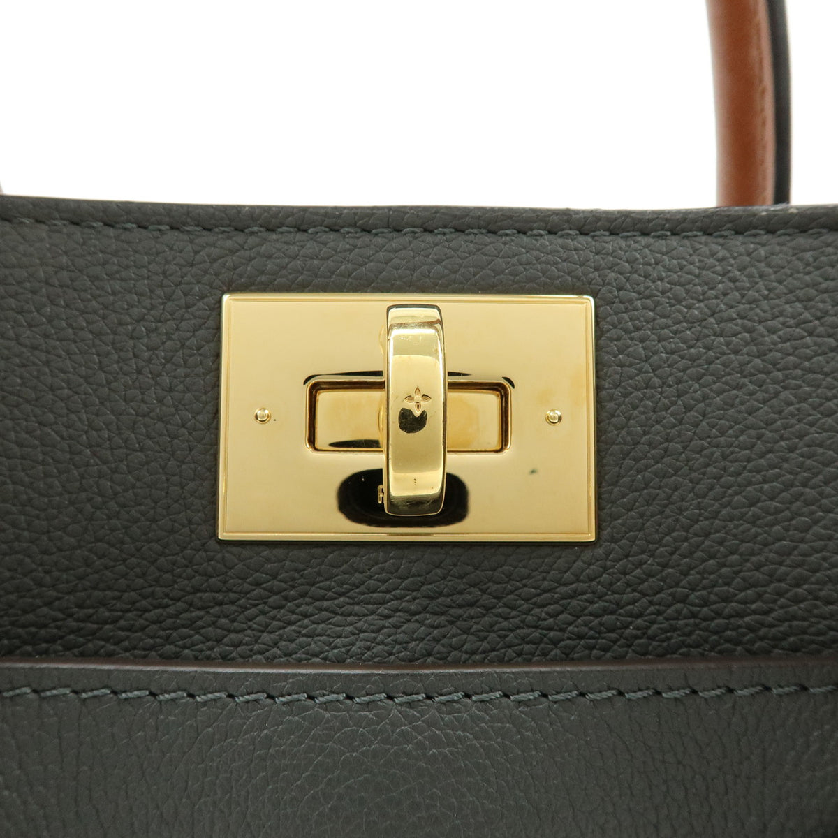 Louis Vuitton Monogram On My Side MM 2Way Bag Etain Brown M56550
