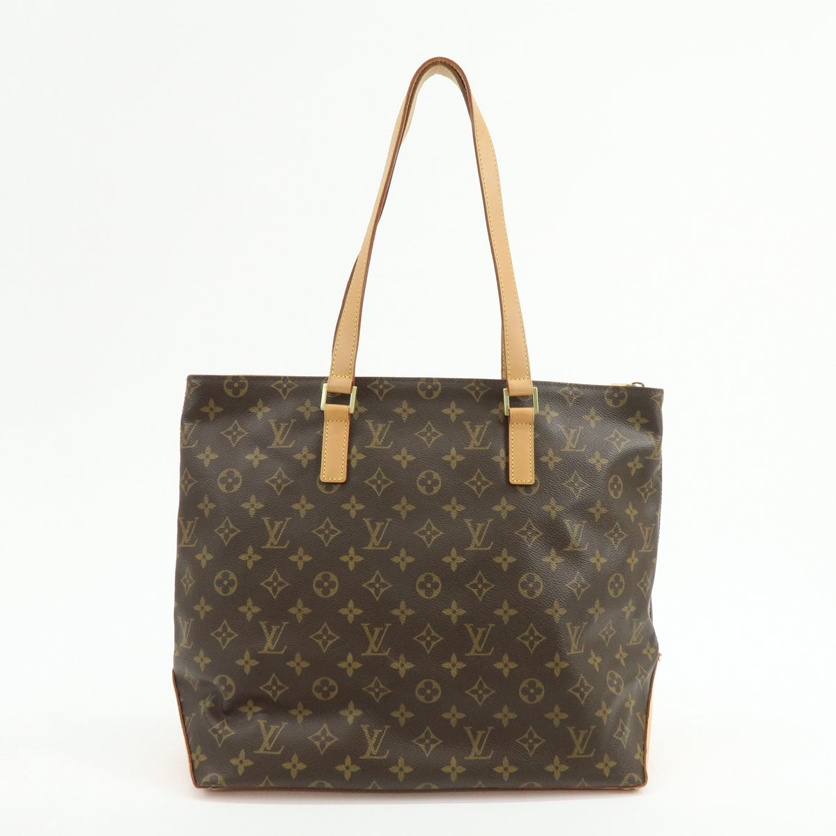 Louis Vuitton Monogram Cabas Mezzo Tote Bag Shoulder Bag Brown M51151