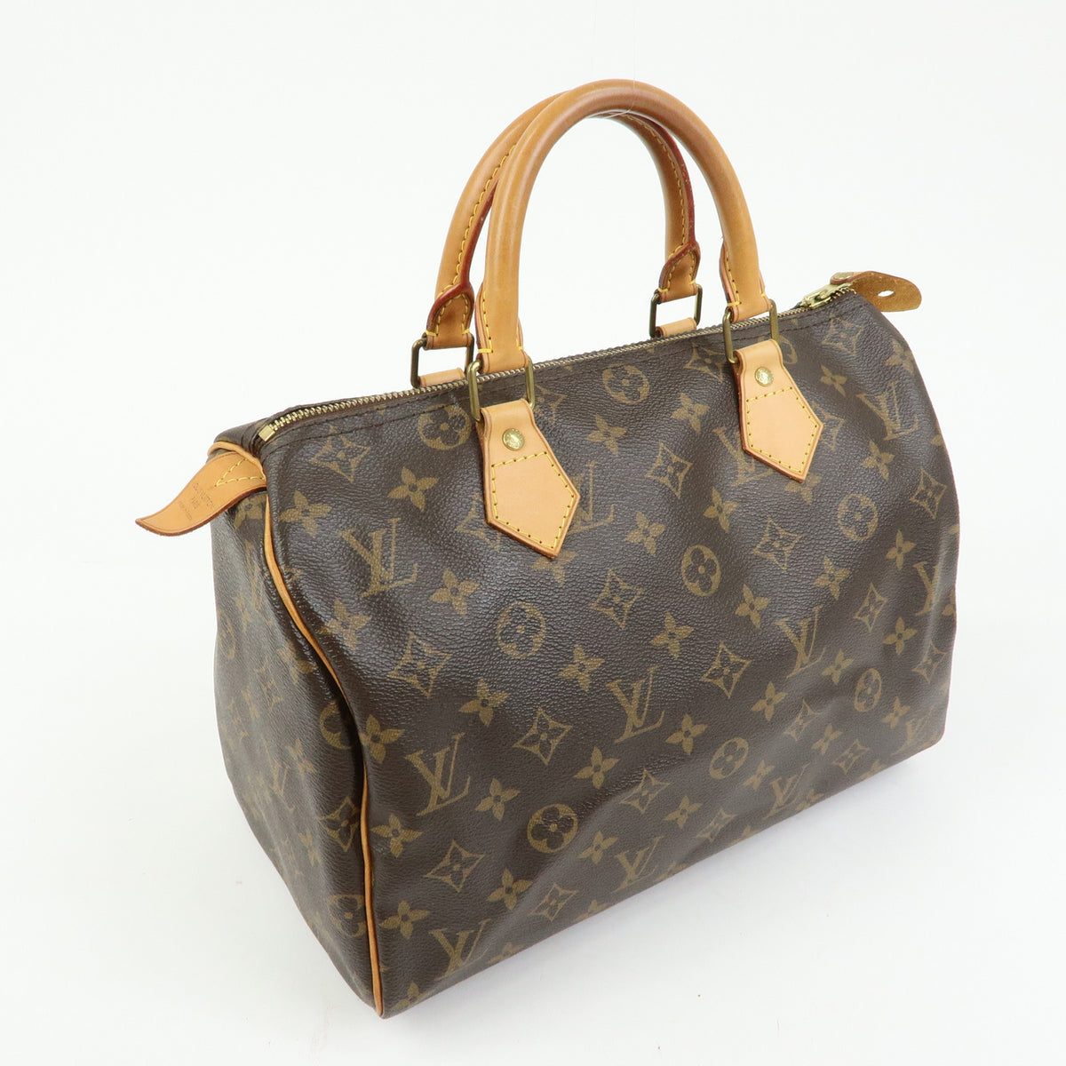 Louis Vuitton Monogram Speedy 30 Boston Bag Hand Bag Brown M41526