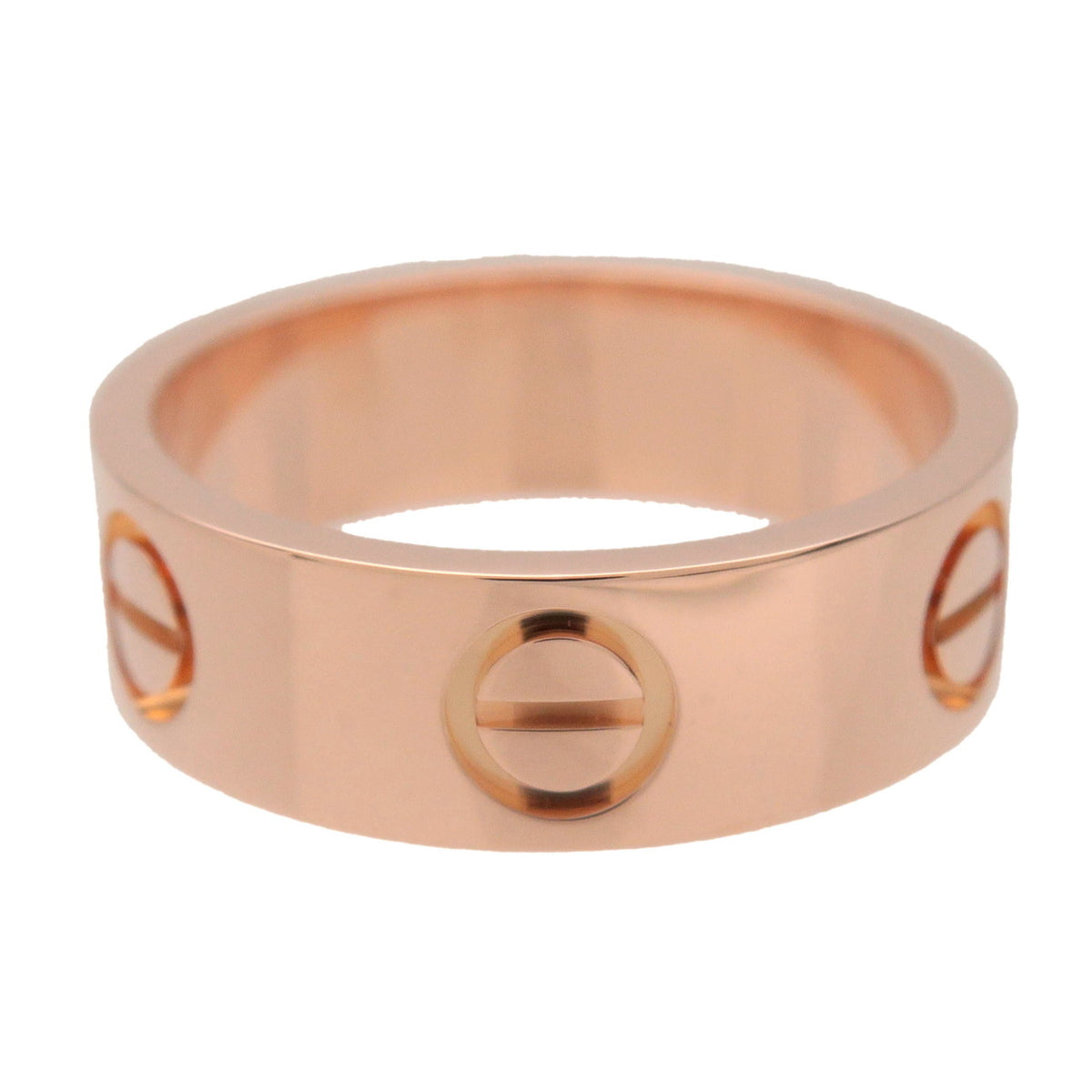 Cartier Love Ring K18 750PG Rose Gold #49 US4.75 EU48.5 HK10