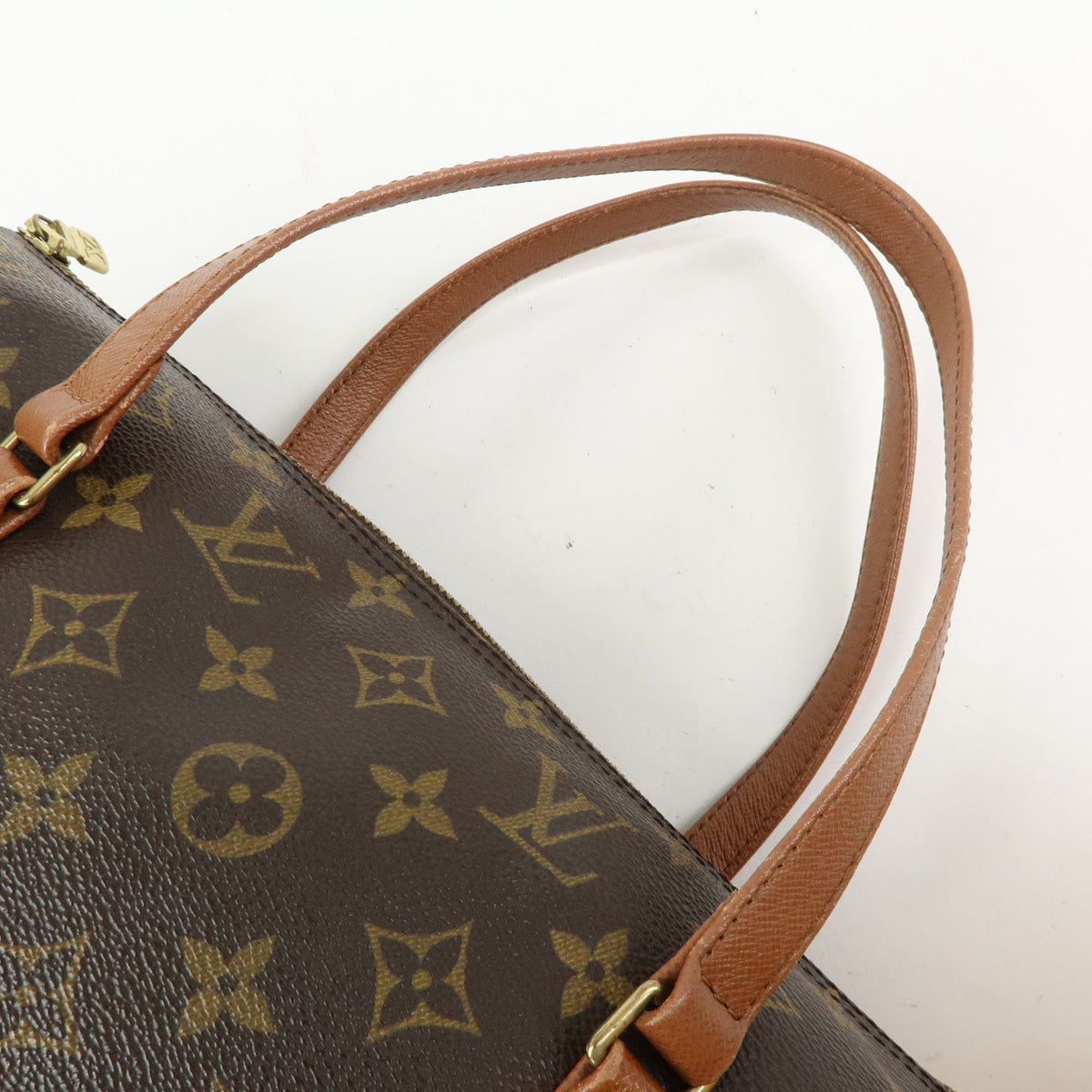 Louis Vuitton Monogram Papillon 30 Hand Bag Brown M51365