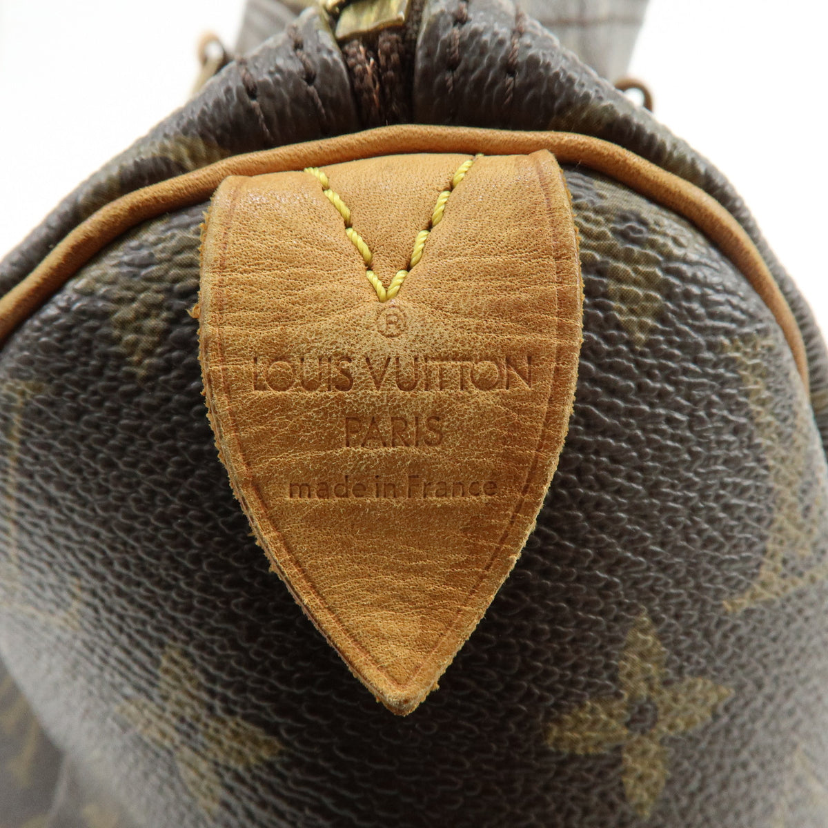 Louis Vuitton Monogram Speedy 30 Boston Bag Hand Bag Brown M41526