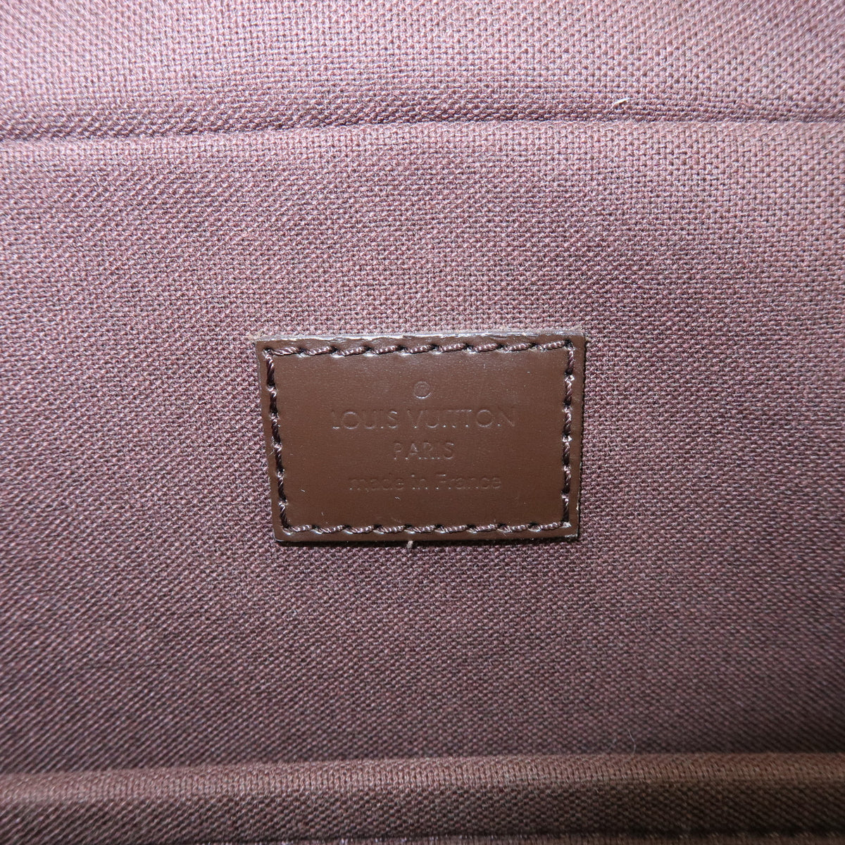 Louis Vuitton Damier Ebene Icare Hand Bag Business Bag Brown N23252