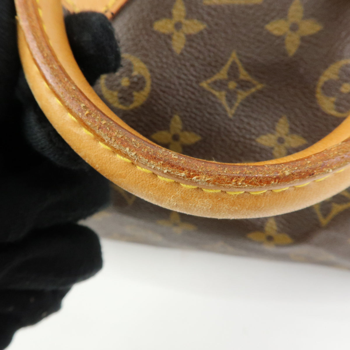 Louis Vuitton Monogram Speedy 25 Boston Bag Hand Bag Brown M41528