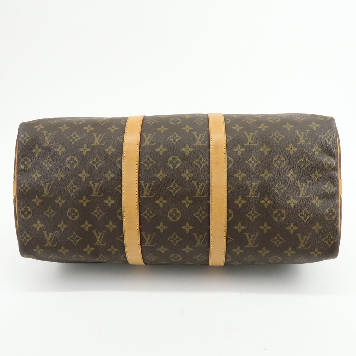 Louis Vuitton Monogram Keep All Bandouliere 50 Boston Bag M41416