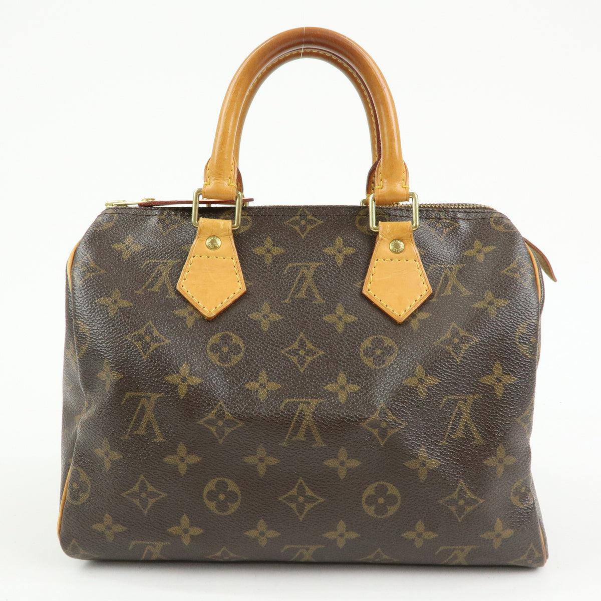 Louis Vuitton Monogram Speedy 25 Boston Bag Hand Bag Brown M41528