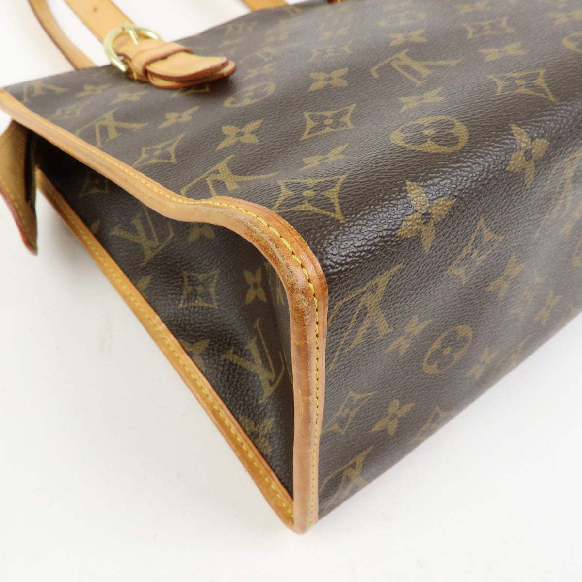 Louis Vuitton Monogram Popincourt Haut Shoulder Bag Brown M40007