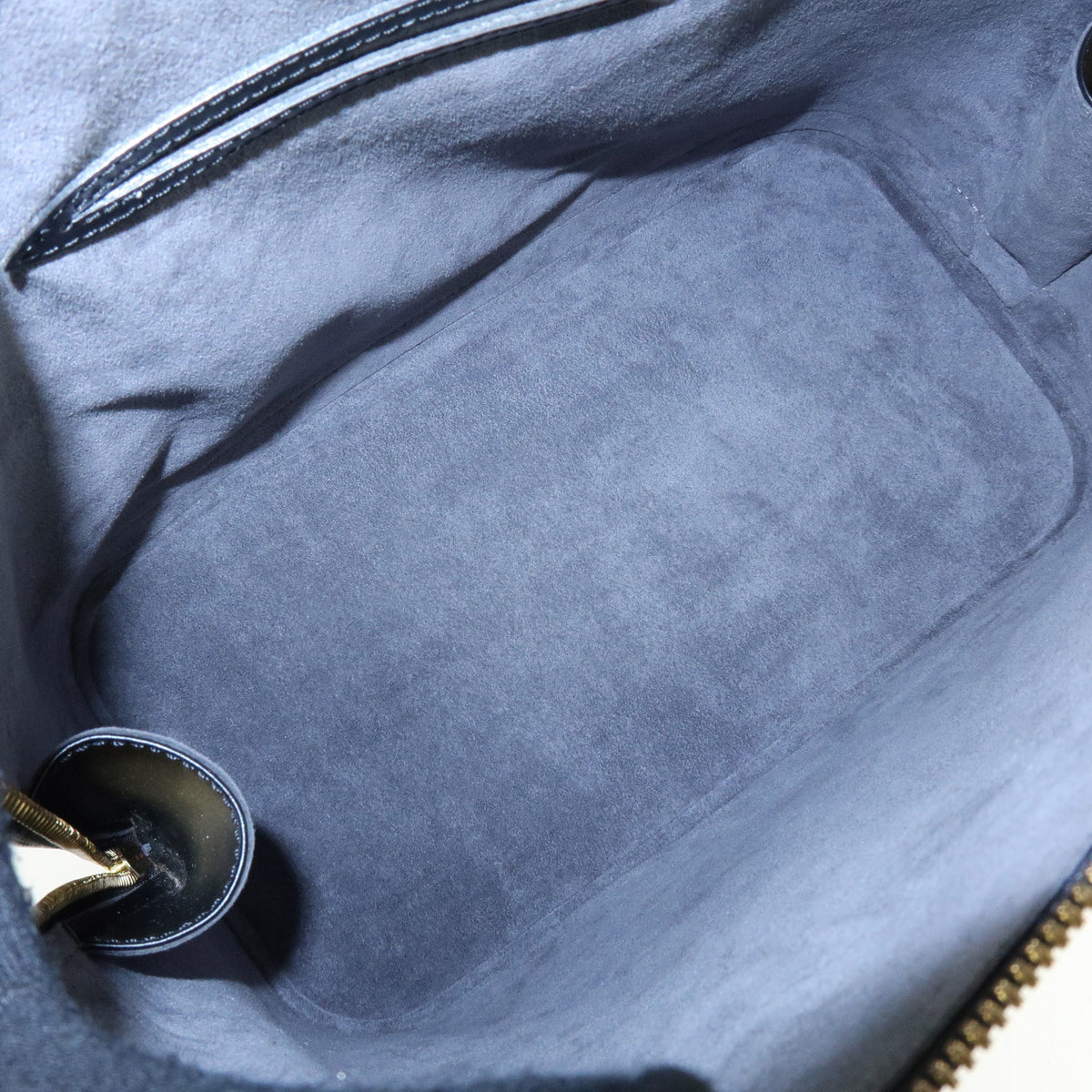Louis Vuitton Epi Alma PM Leather Hand Bag Noir Black M52142