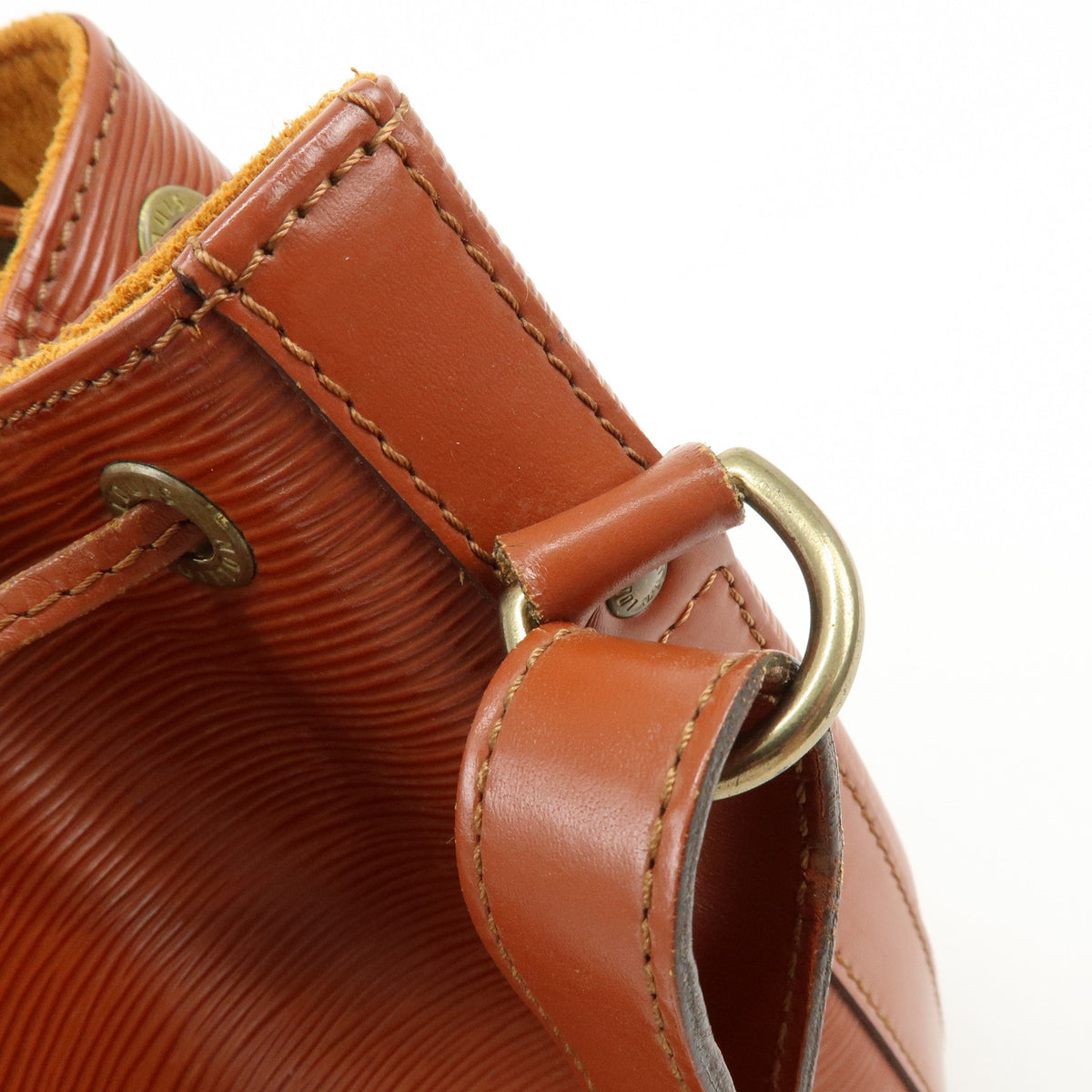 Louis Vuitton Epi Petit Noe Shoulder Bag Kenya Brown M44103