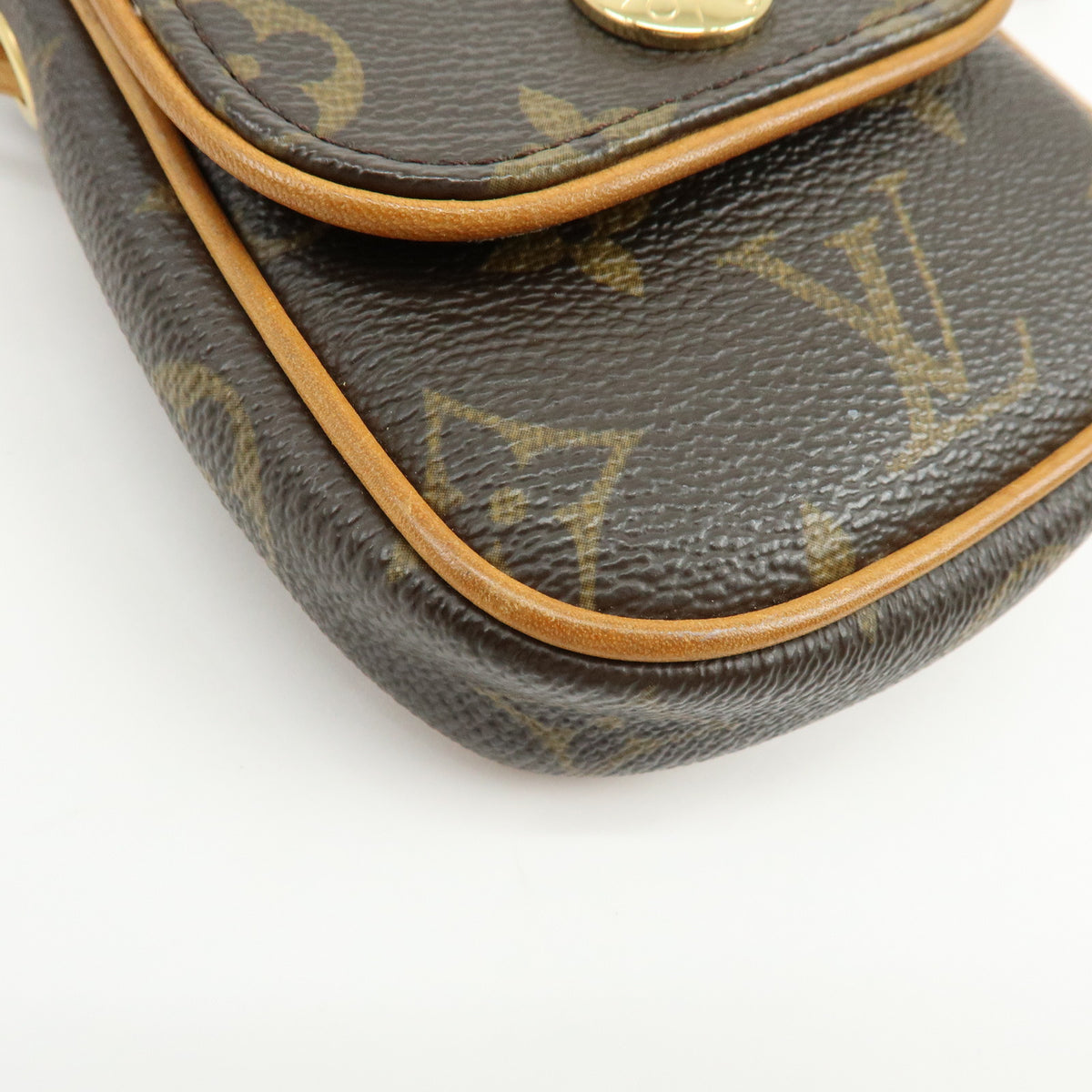 Louis Vuitton Monogram Pochette Cancun Shoulder Bag Pouch M60018