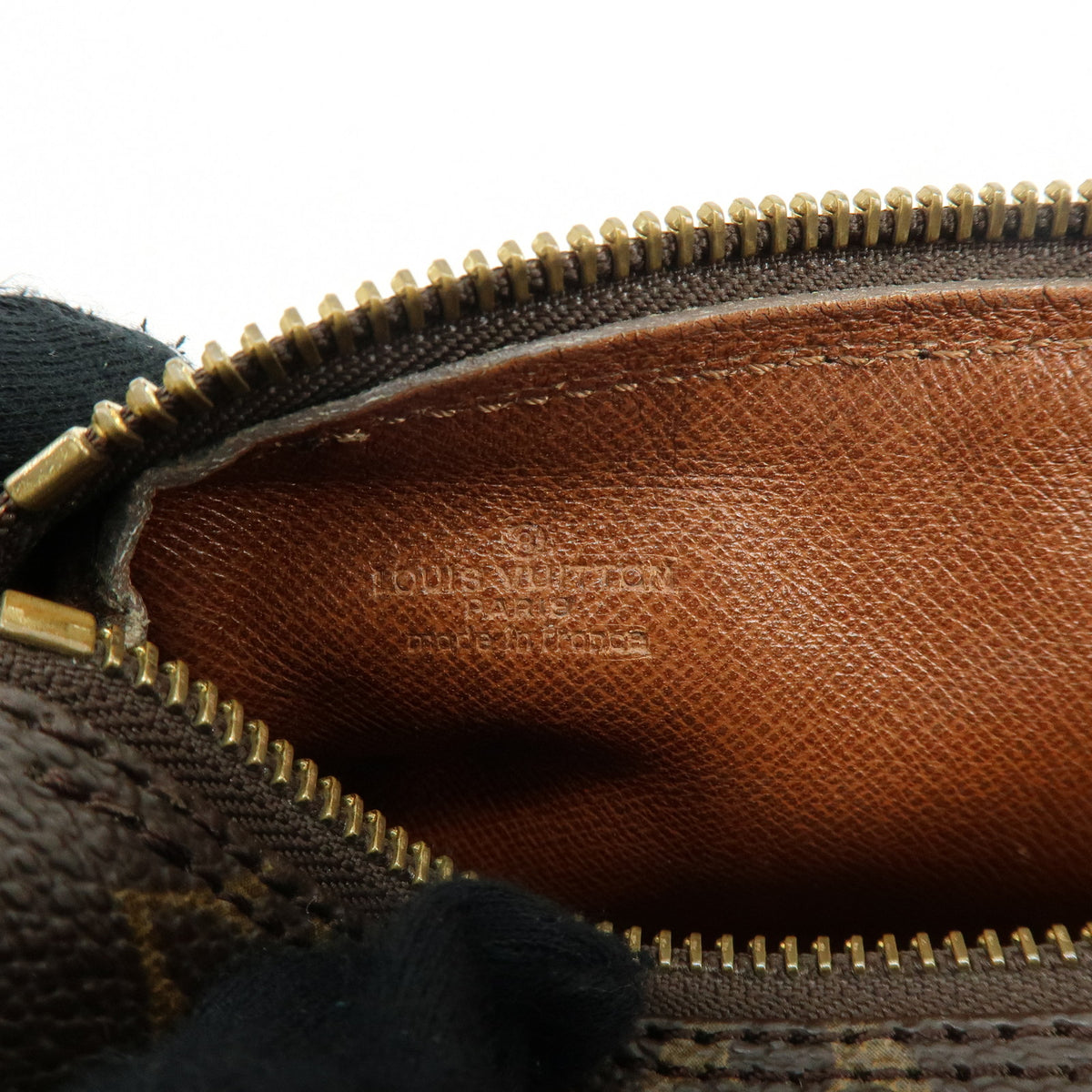 Louis Vuitton Monogram Papillon 22 Canvas Leather Hand Bag Brown M51367