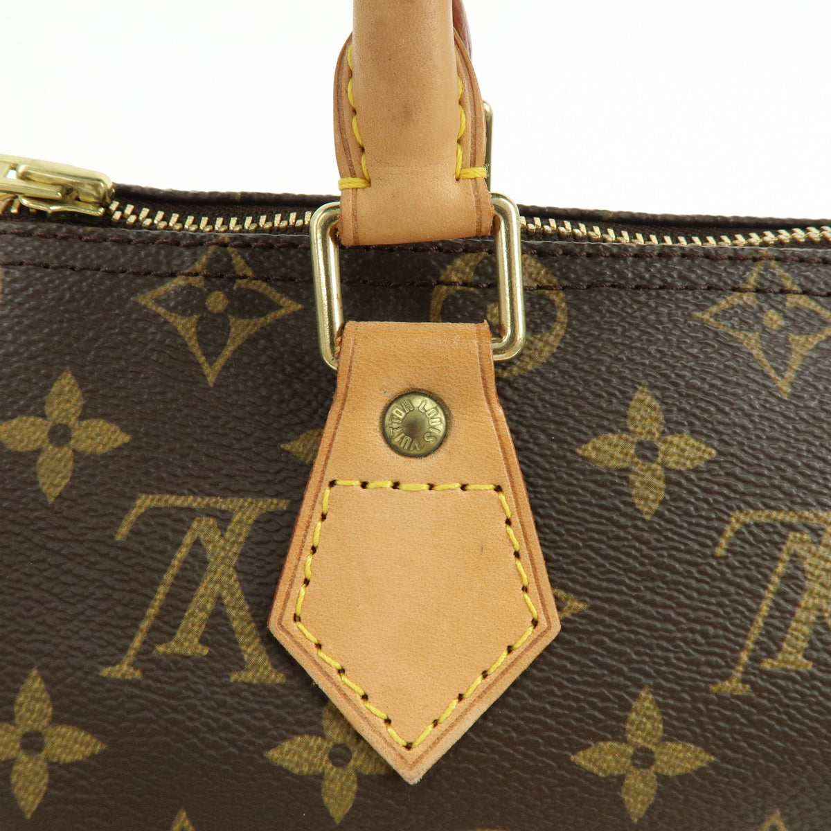 Louis Vuitton Monogram Speedy 25 Boston Bag Hand Bag Brown M41528