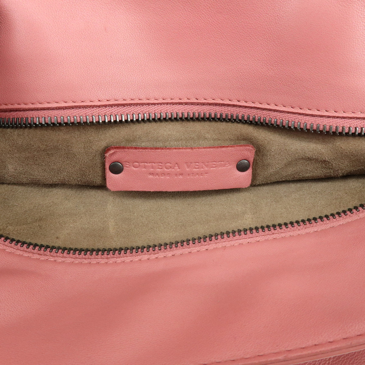 BOTTEGA VENETA Intrecciato Nappa Leather 2Way Bag Shoulder Bag Pink