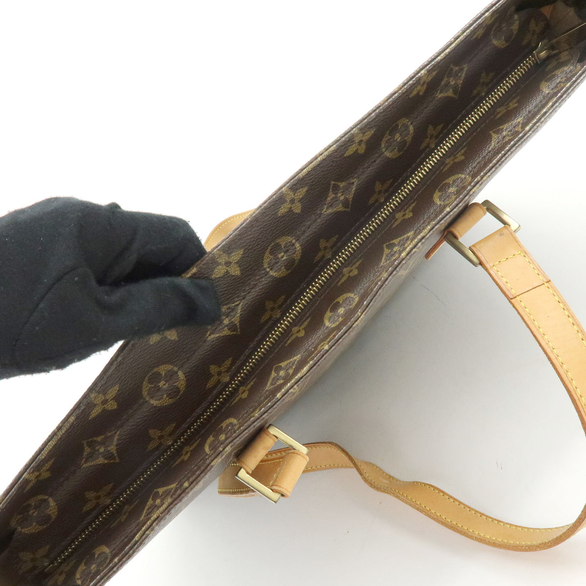 Louis Vuitton Monogram Luco Tote Bag Shoulder Bag Brown M51155