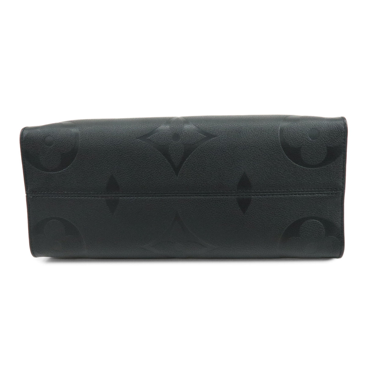 Louis Vuitton Monogram Empreinte On The Go MM Hand Bag Noir M45595