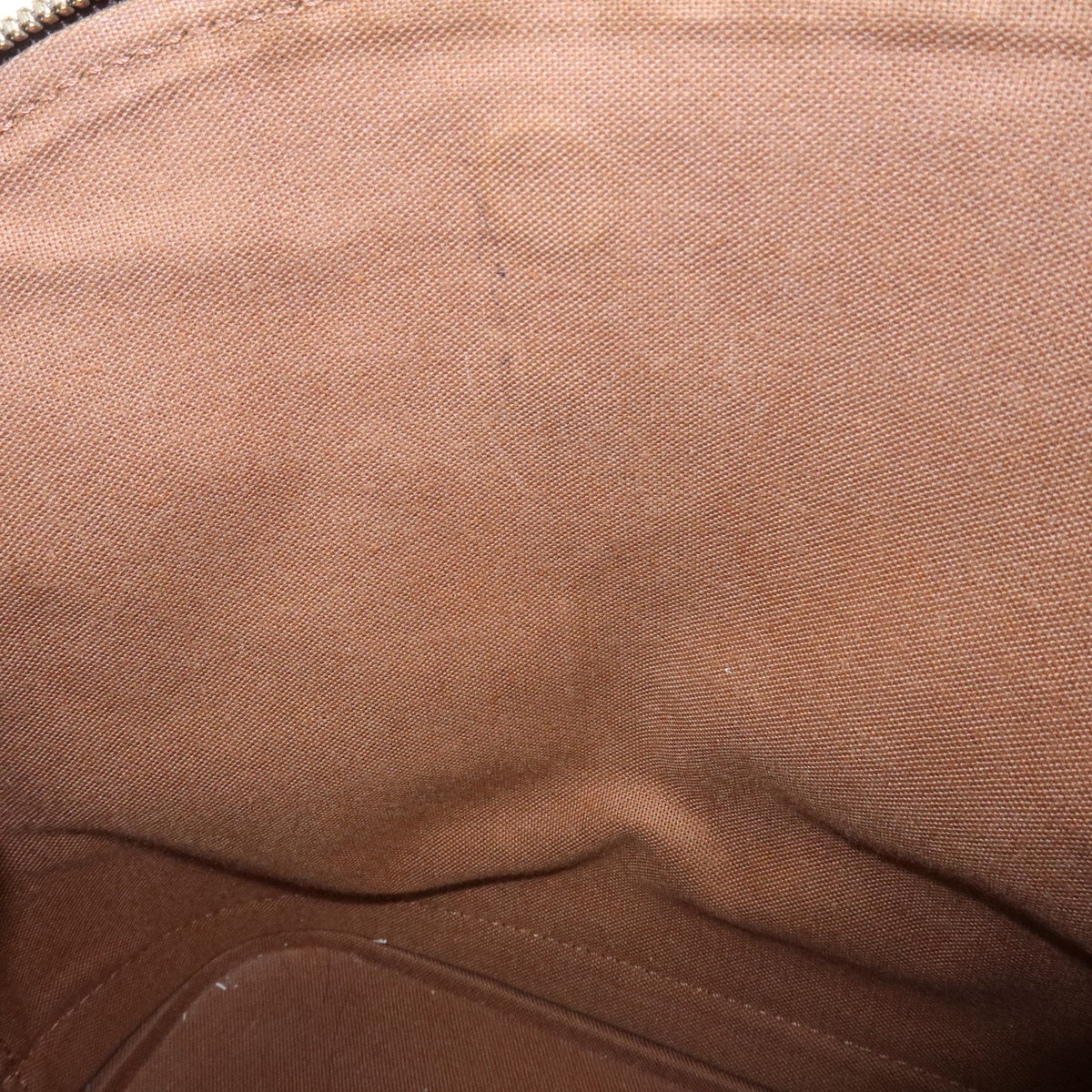 Louis Vuitton Monogram Alma Canvas Leather Hand Bag Brown M51130