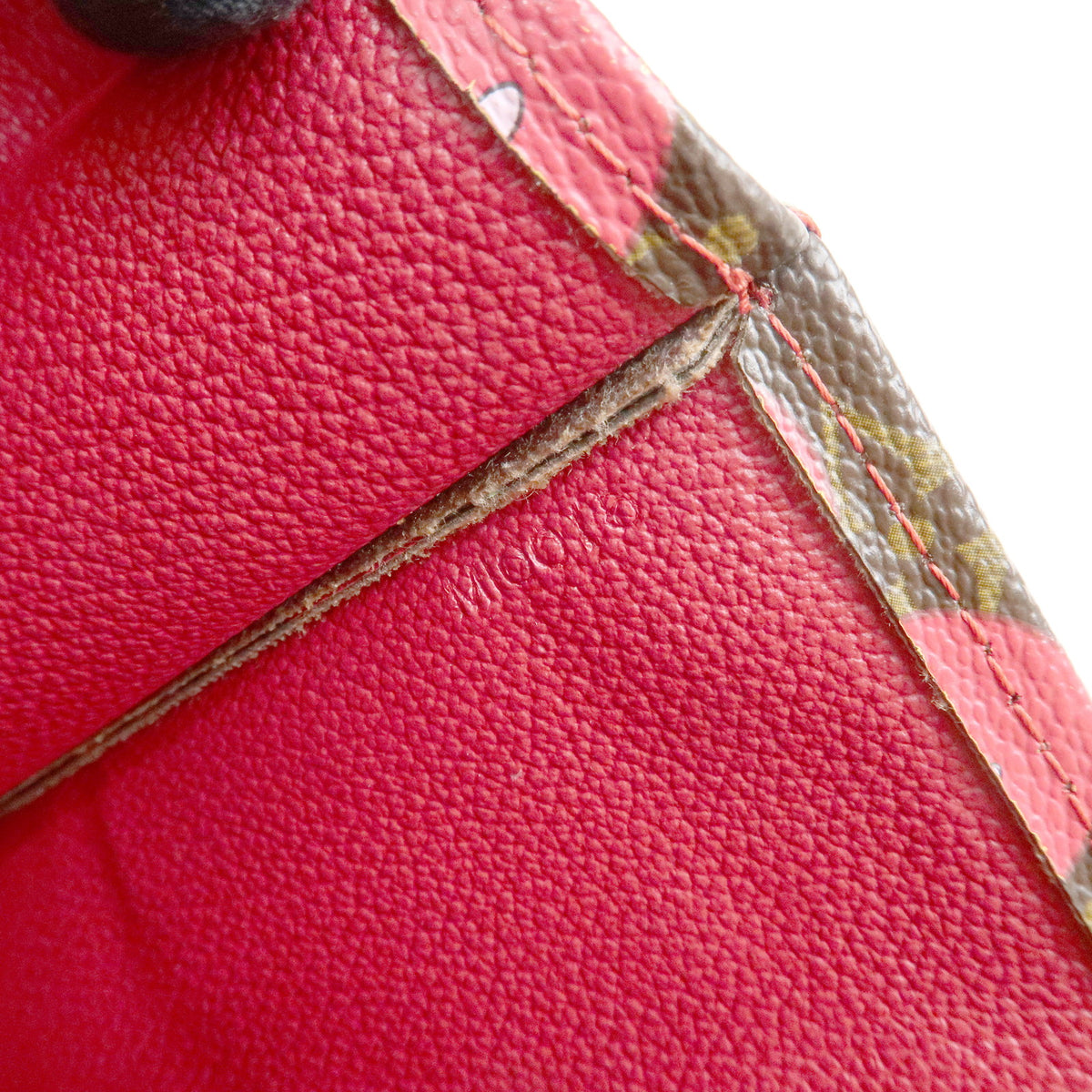 Louis Vuitton Monogram Cherry Sac Plat Tote Bag Brown Cherry M95010