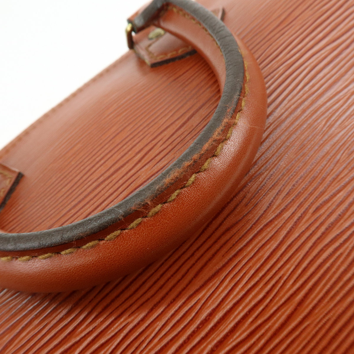 Louis Vuitton Epi Speedy 25 Leather Hand Boston Bag Kenya Brown M43013