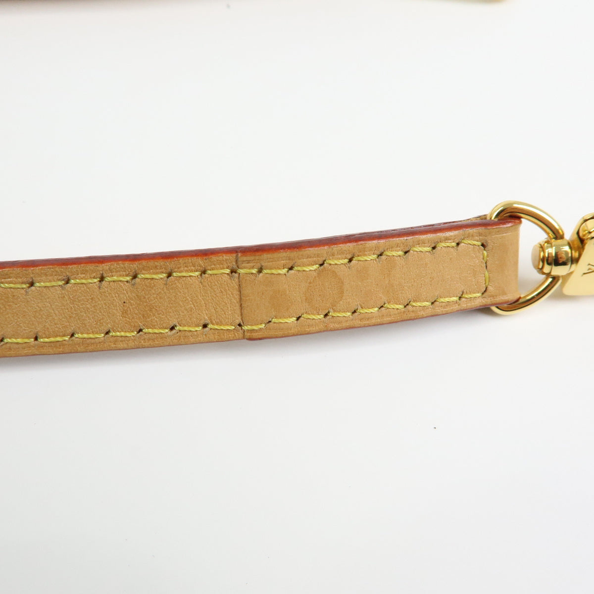 Louis Vuitton Nume Leather Shoulder Strap 120cm Natural J00145