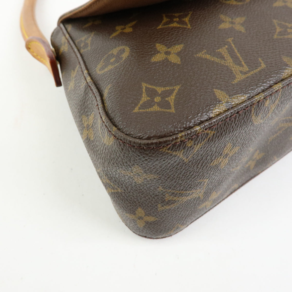 Louis Vuitton Monogram Mini Looping Shoulder Bag Brown M51147