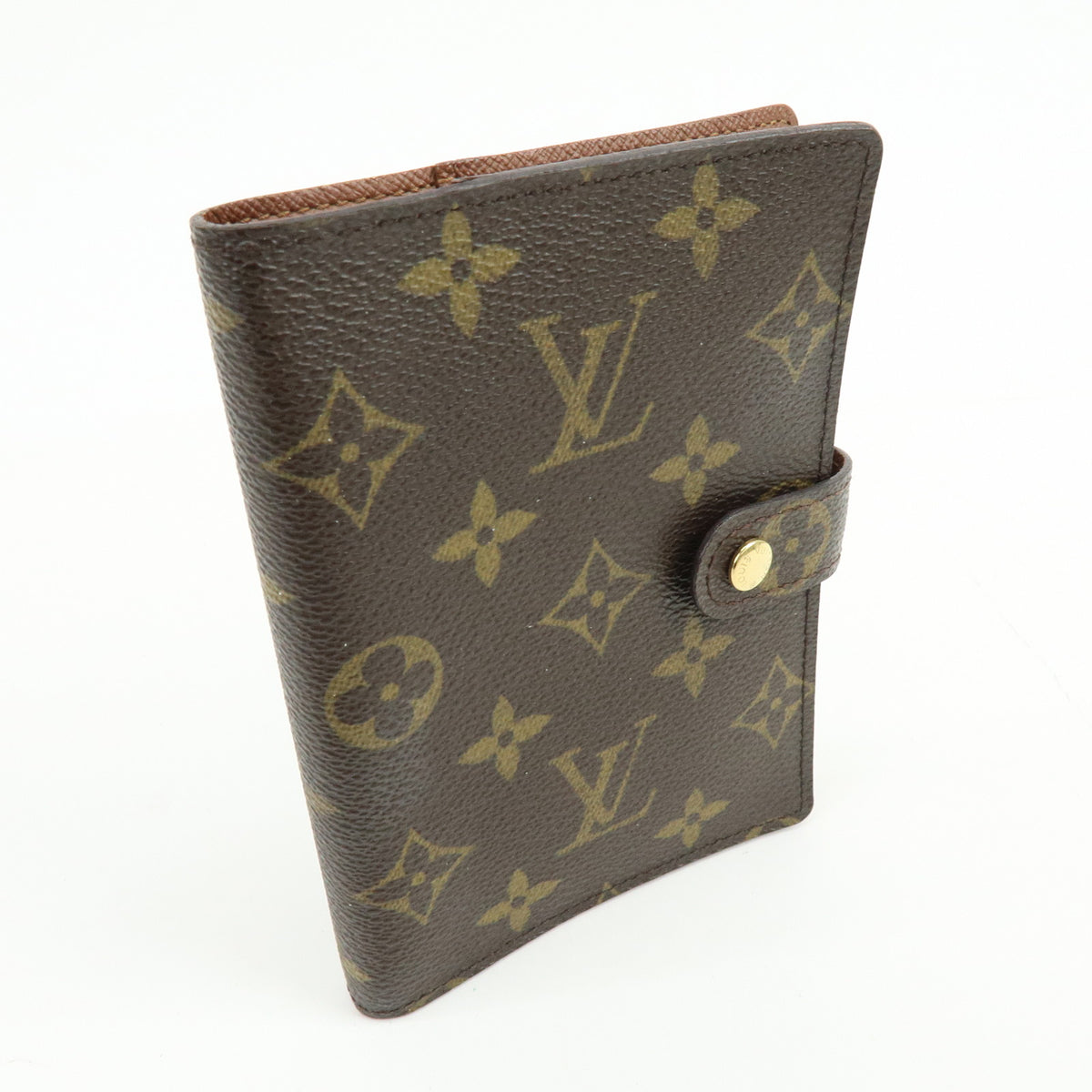 Louis Vuitton Monogram Agenda PM Planner Cover Brown R20005