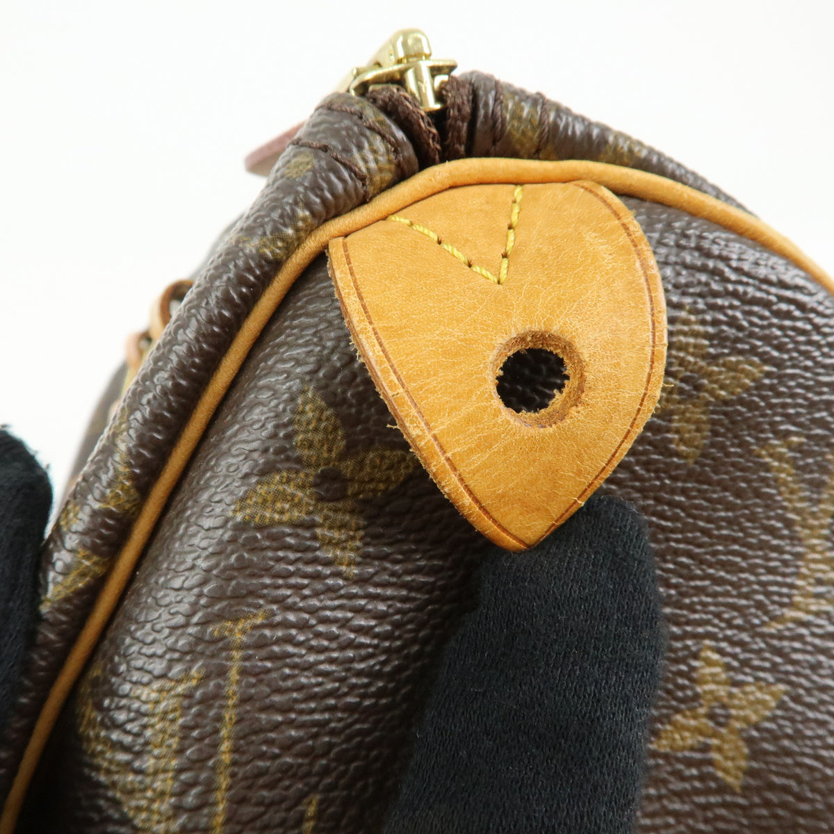 Louis Vuitton Monogram Speedy 25 Boston Bag Hand Bag Brown M41528