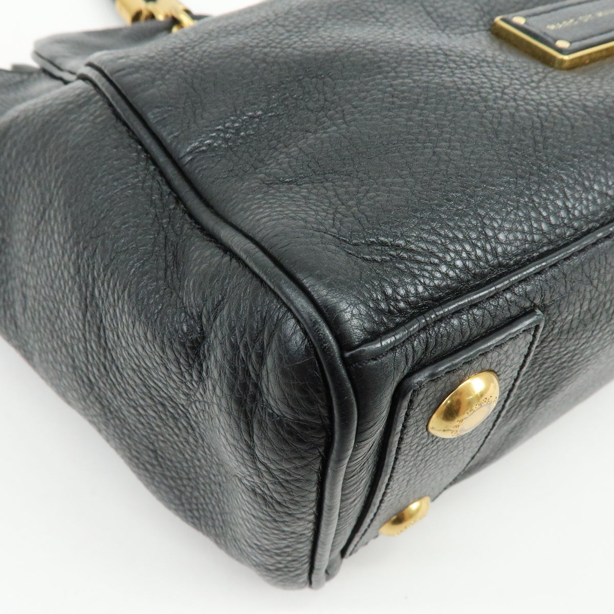 MARC by MARC JACOBS Top Handle Leather 2Way Bag Shoulder Bag Black