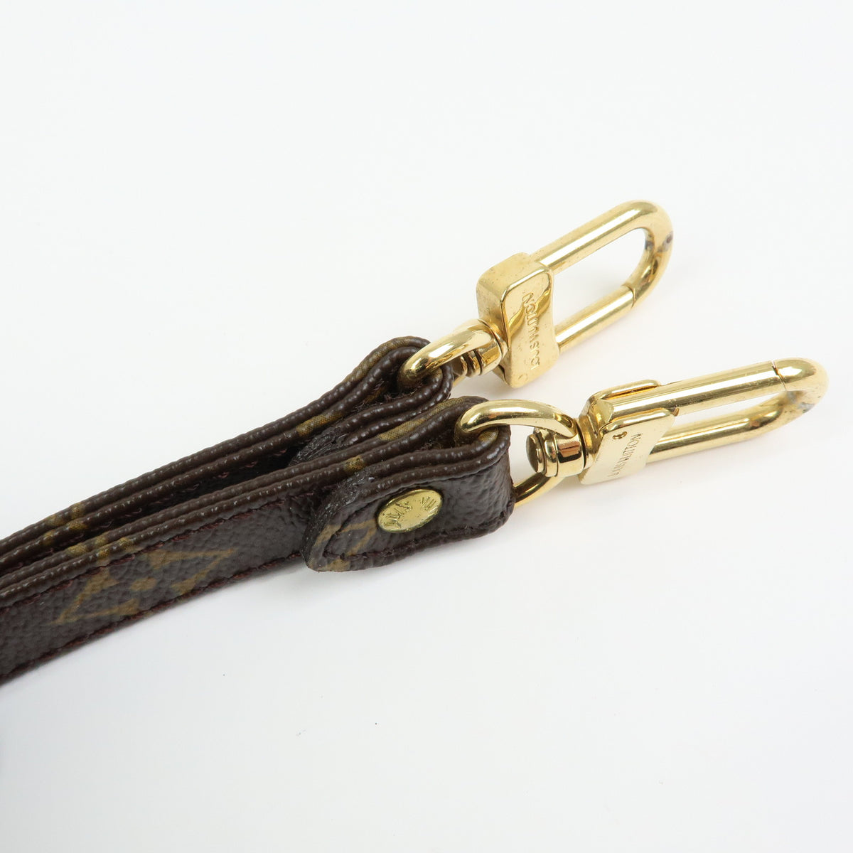 Louis Vuitton Monogram Canvas Shoulder Strap 120cm 1.6cm Brown J75010