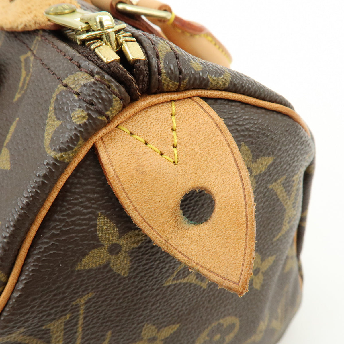 Louis Vuitton Monogram Speedy 25 Boston Bag Hand Bag Brown M41528