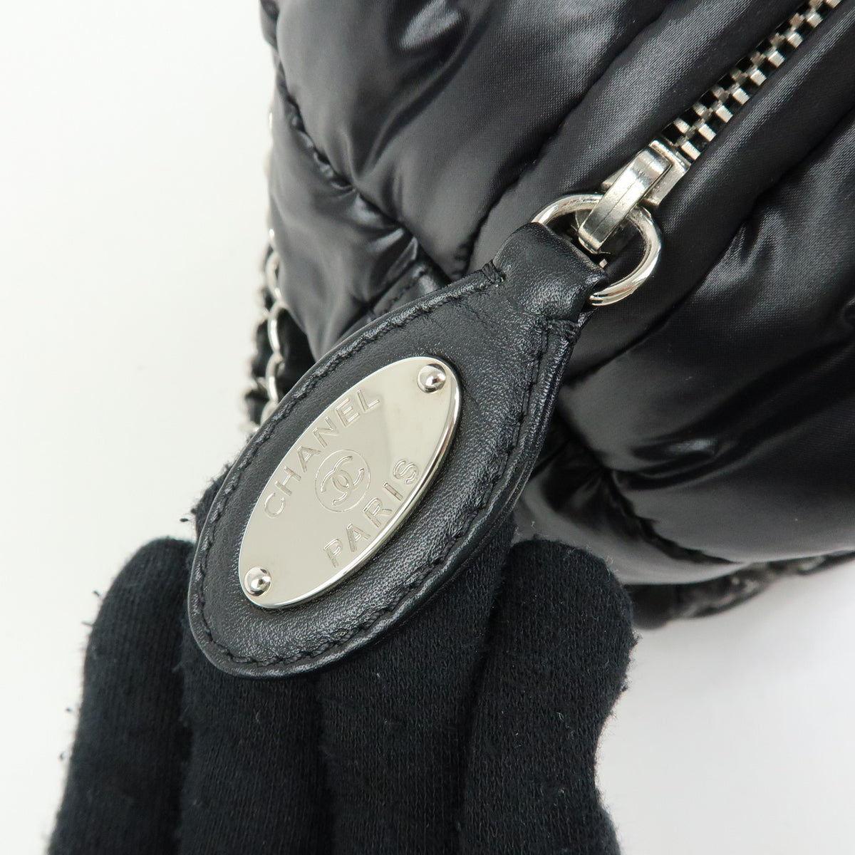 CHANEL Paris Byzance Tweed On Stitch Bowler Bag Shoulder Bag