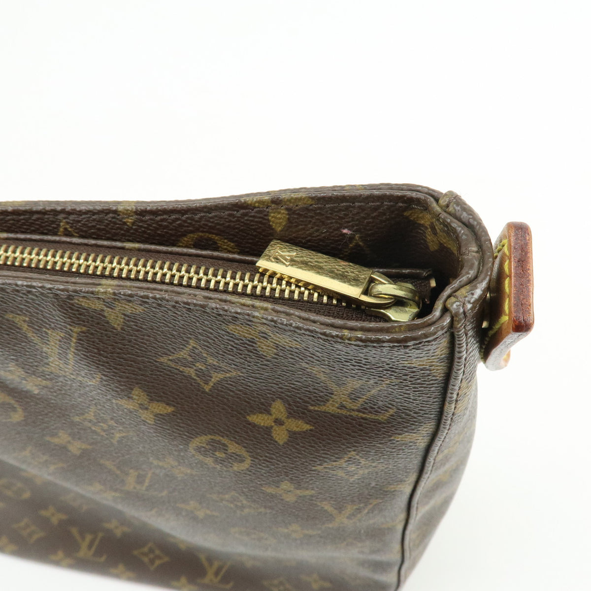 Louis Vuitton Monogram Looping GM Leather Shoulder Bag Brown M51145