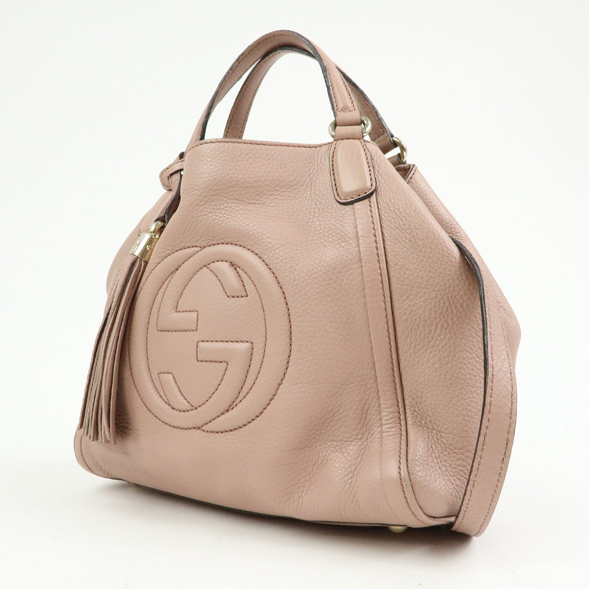 GUCCI SOHO Interlocking G Leather 2Way Hand Bag Japan Limited 336751