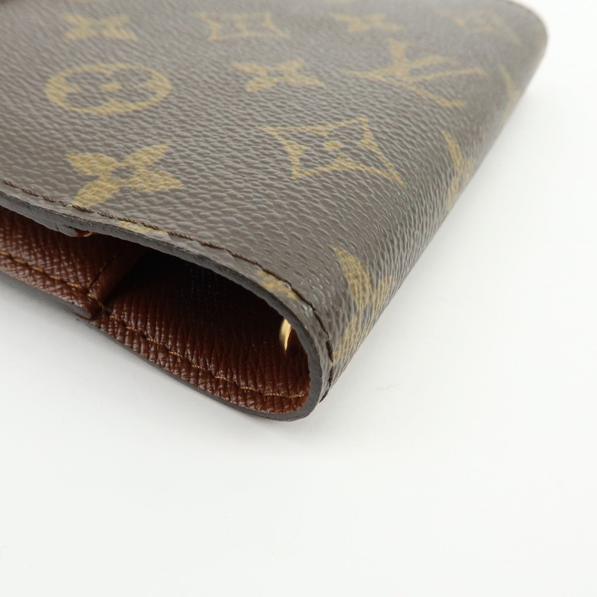 Louis Vuitton Monogram Agenda PM Planner Cover Brown R20005