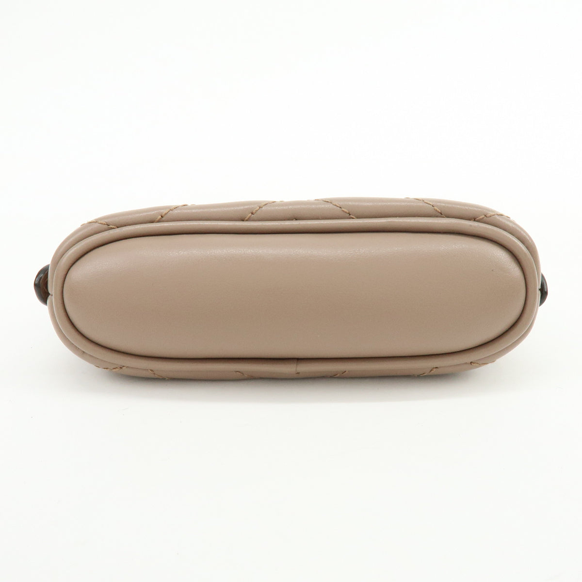 GUCCI GG Marmont Double G Leather Pouch Key Case Pink Beige 625691