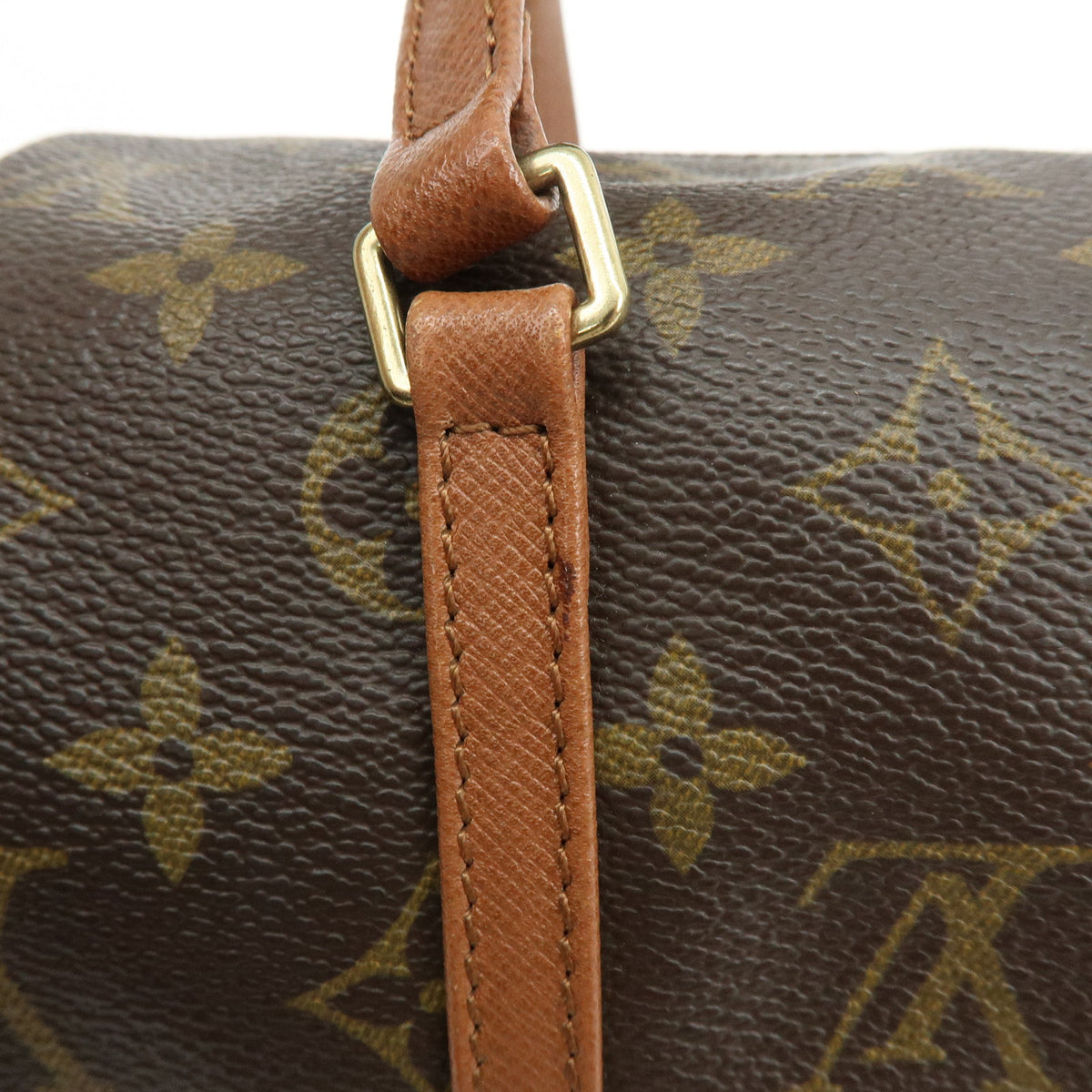 Louis Vuitton Monogram Papillon 26 Hand Bag Brown M51366