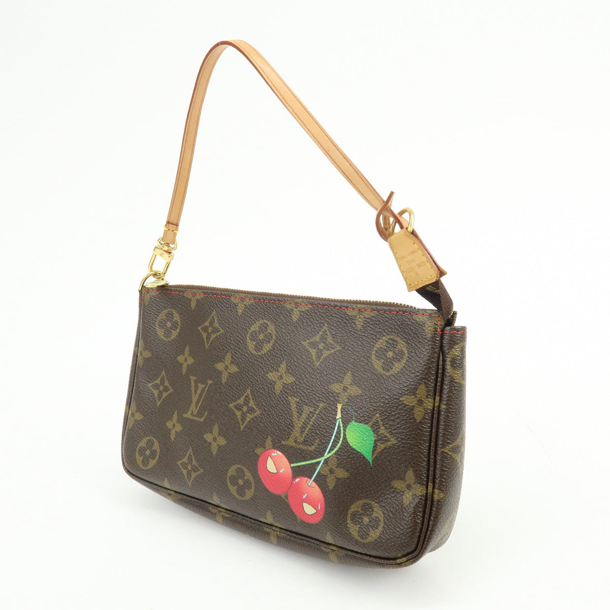 Louis Vuitton Monogram Cherry Pochette Accessoires Pouch M95008