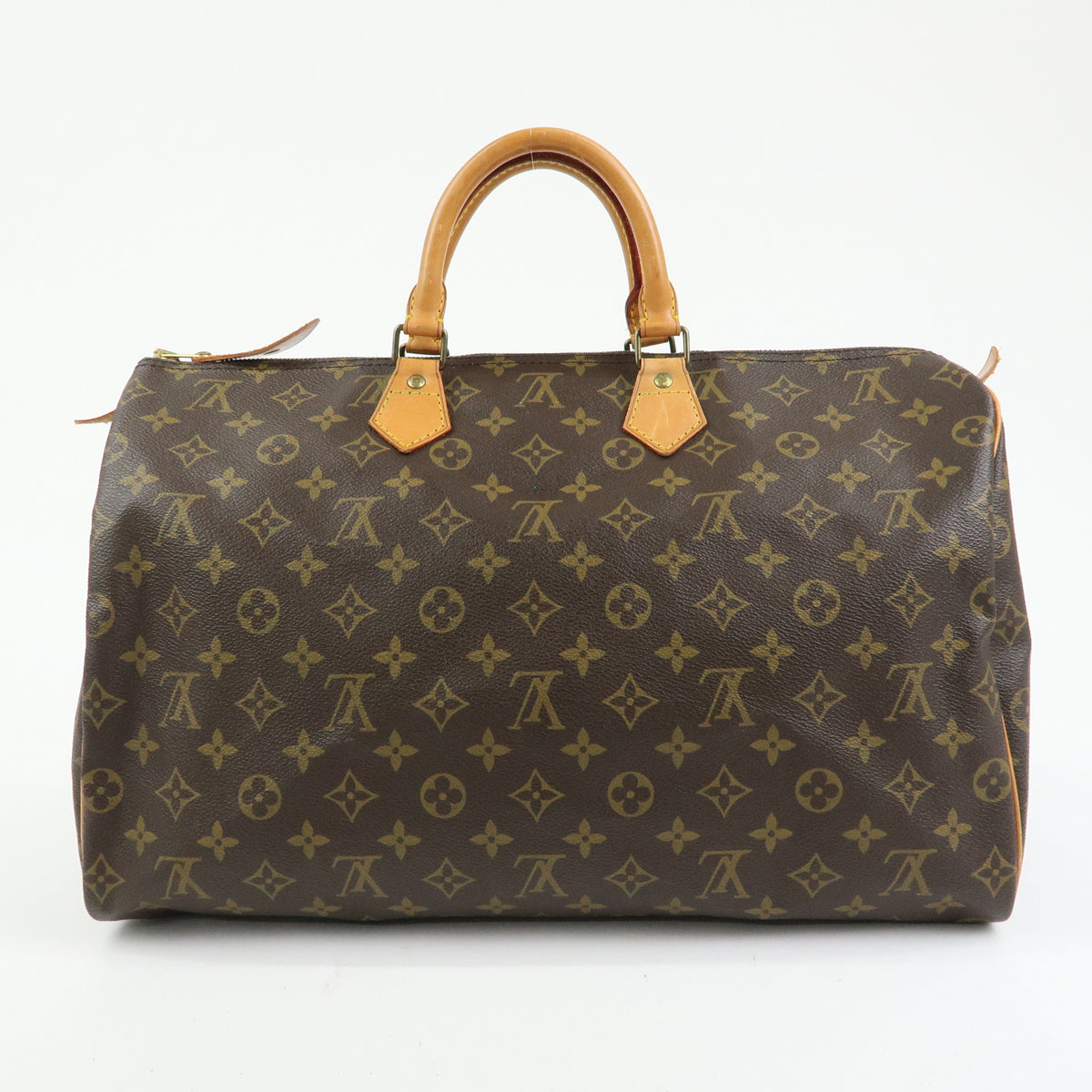 Louis Vuitton Monogram Speedy 40 Hand Bag Boston Bag Brown M41522