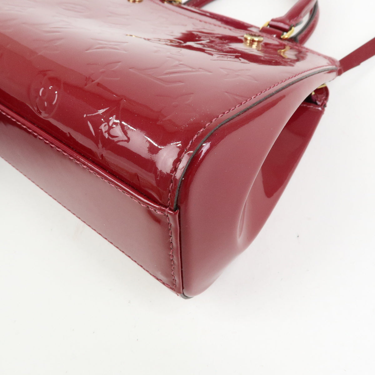 Louis Vuitton Monogram Vernis Brea PM 2Way Bag Hand Bag Magenta M50810
