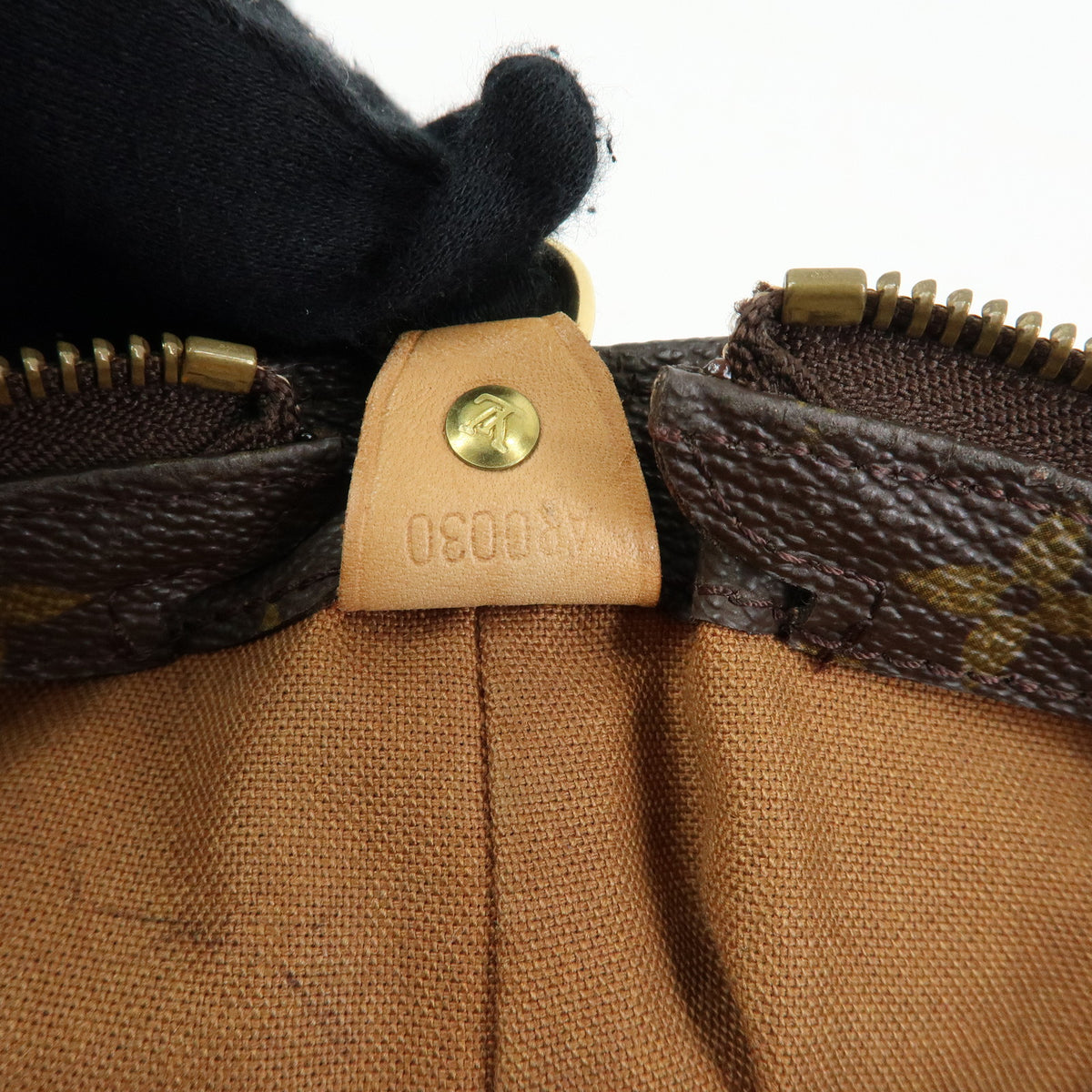 Louis Vuitton Monogram Cabas Mezzo Tote Bag Shoulder Bag Brown M51151