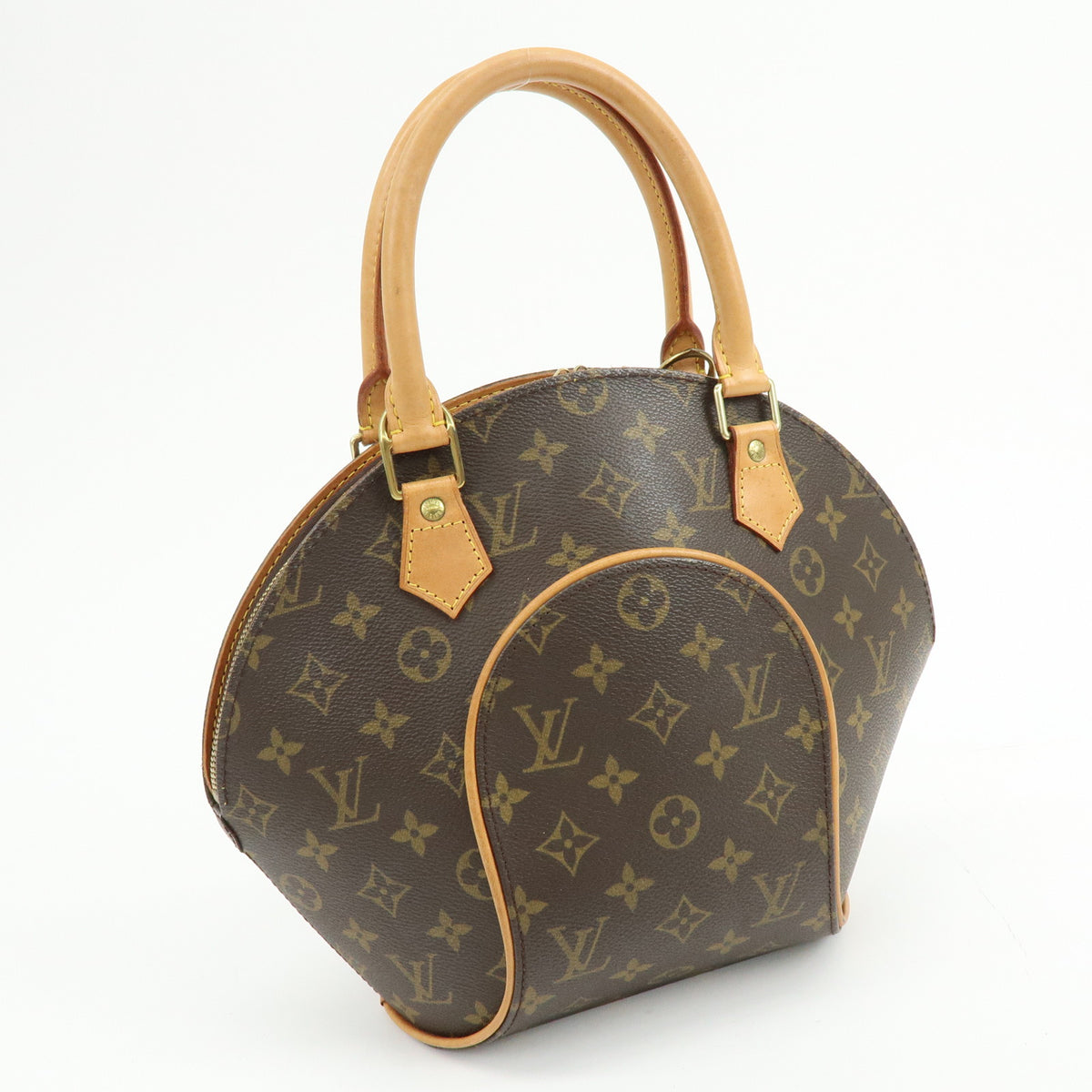 Louis Vuitton Monogram Ellipse PM Hand Bag Brown M51127